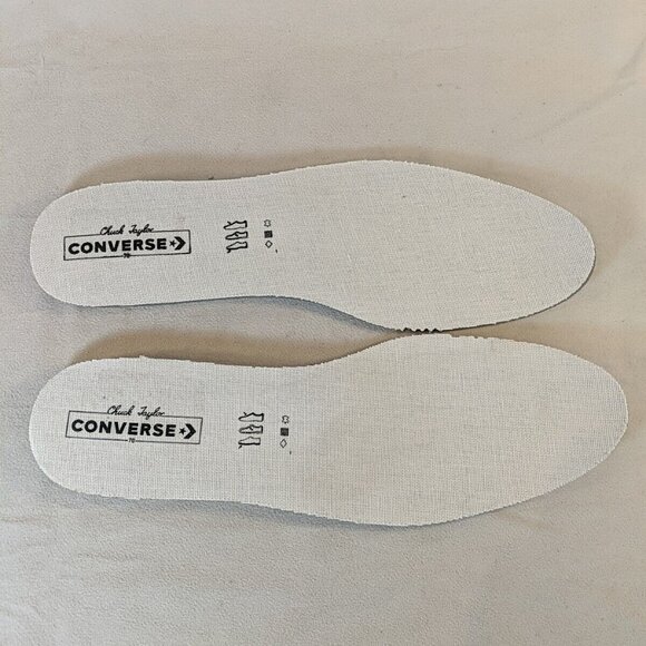 Converse Insoles White Men 13 Chuck Taylor CT-219 CVTW-759 MS13C Replacement NEW - Picture 1 of 10